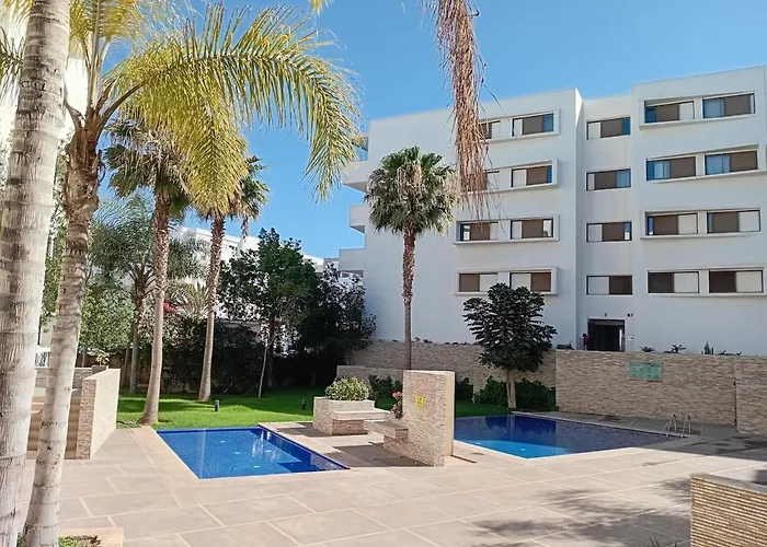Agadirbay Ikenparc Centre Piscine , Et Plage A 5Mnts A Pieds